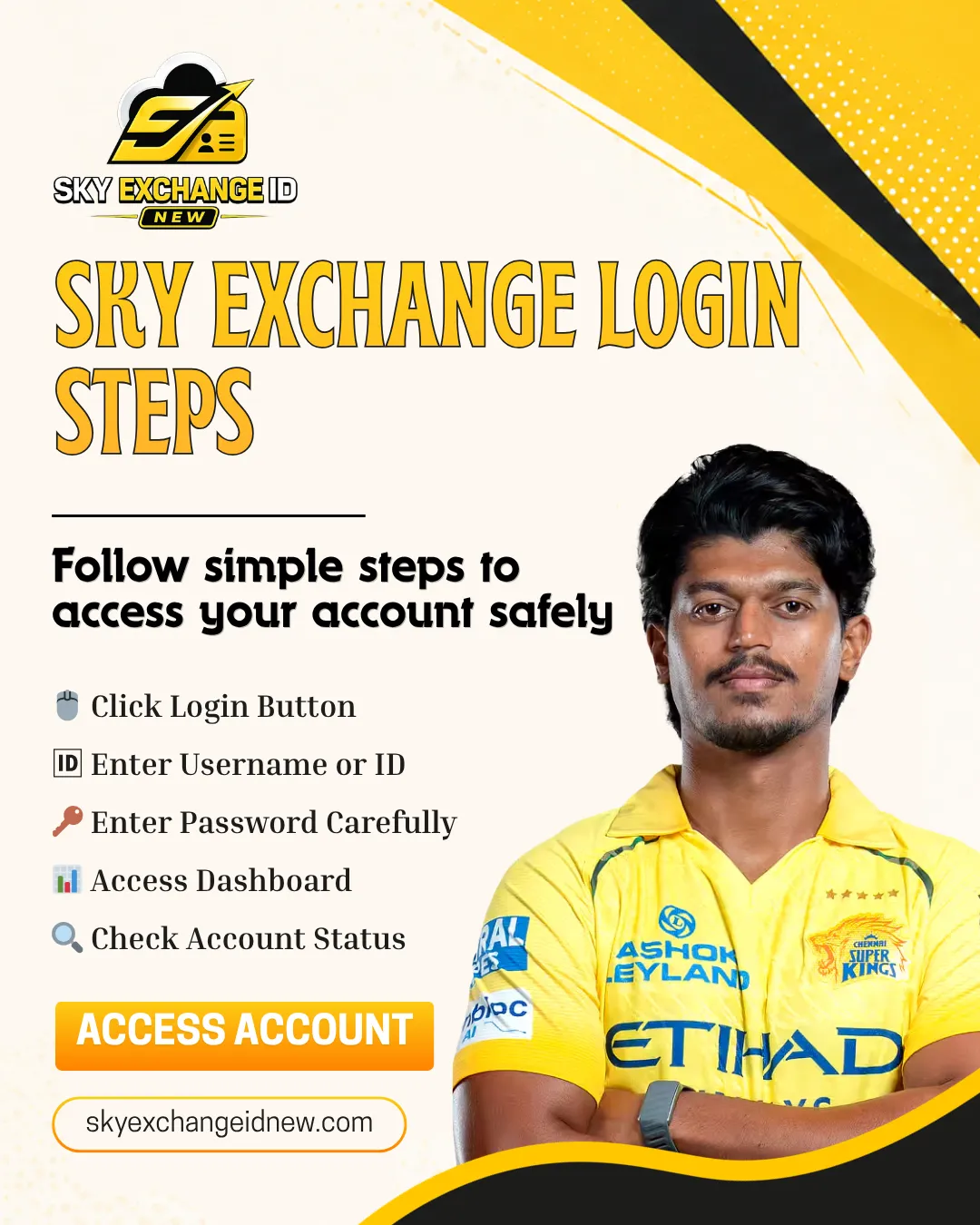 Sky Exchange step-by-step login guide