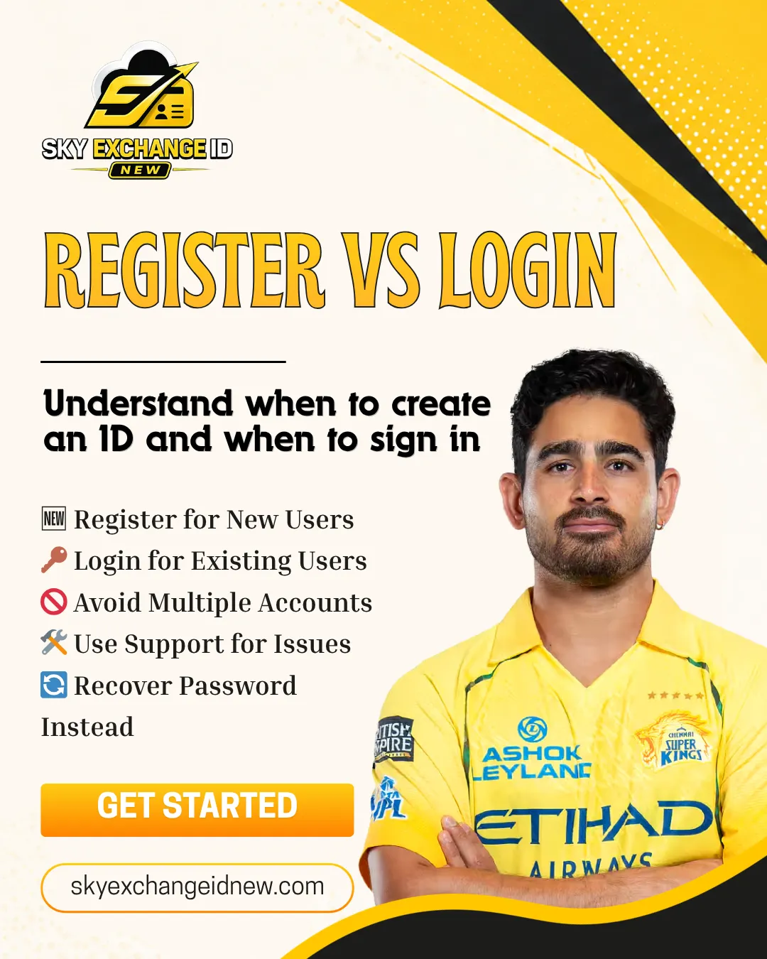 Register vs Login