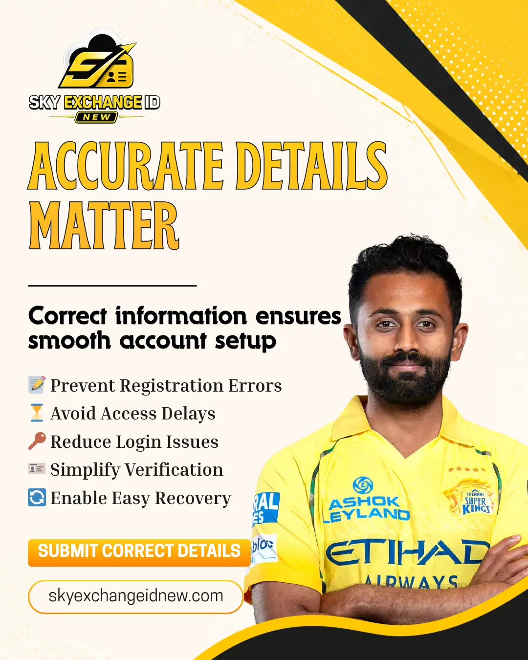 Why accurate registration details matter