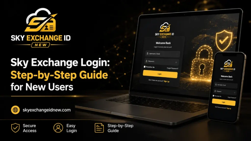 Sky Exchange Login: Step-by-Step Guide for New Users